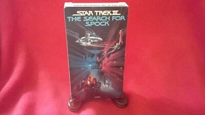 Star Trek III The Search for Spock, William Shatner & Leonard Nimoy, VHS, - Picture 1 of 2