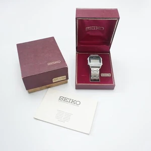 Vintage Seiko Digital Chronograph Watch w Box A914-5A09 from 1984 - Picture 1 of 8