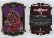 2015-16 Panini Select Premier Level Die-Cut Purple Prizm /99 Dwight Howard #123
