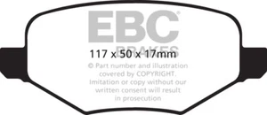 EBC Ultimax Bremsbeläge hinten für Ford Explorer (USA) (5. Gen) 3.5 4WD (ab 2011) - Bild 1 von 1