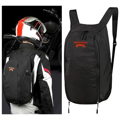 Motorcycle Backpack Waterproof Tail Bag 28L Laptop Storage Bag for Motorcycle - Image 1 of 4