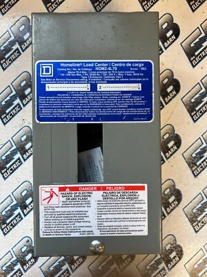 Square D HOM2-4L70S Loadcenter 70A MLO 120/240V 1PH3W 2/4 CKT -E2990-NEW-S - Image 1 of 2