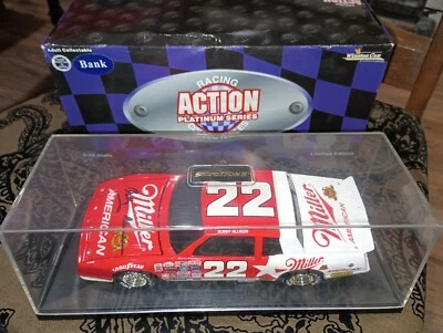 BOBBY ALLISON AUTOGRAFIADO 1/24 MILLER ACCIÓN Foto 1 de 2