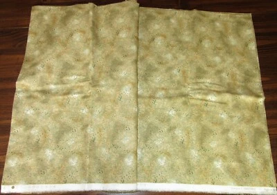 Vintage HOFFMAN Intl Fabrics SEASON'S GREETINGS Music Notes 4 1/4 yds. x 44" - image 1 of 4