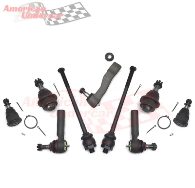 Kit de suspensión de dirección rótula de varilla de amarre XRF Chevrolet GMC Hummer 1999-2010 Foto 1 de 4