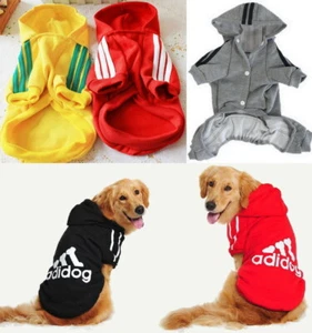 Ropa para perro Adidog suéter con capucha chaqueta conjunto para mascotas perros cachorros - Imagen 1 de 21