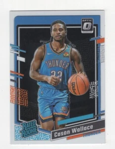 2023-24 DONRUSS OPTIC BASKETBALL RATED ROOKIE CASON WALLACE OKC THUNDER #218 - Picture 1 of 1