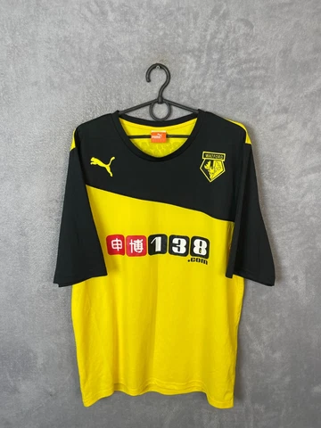Watford Home football shirt 2013 - 2014 Puma Mens Size L Cover