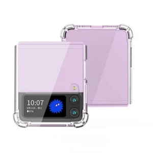 Hülle Handy Schutz für Samsung Galaxy Z Flip4 5G Case Cover Tasche Transparent - Bild 1 von 6