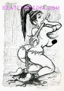 XNO-ORIG ART, FUMETTI, MOSTRO, FRANKENSTEIN, PIN UP, CE, COMIX, KARLOFF, FUMETTO ART, MAD - Foto 1 di 2