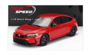 Truescale Ts0485 Honda - Civic Type-R LHD 2023 - Red - 1/18 - Picture 1 of 2
