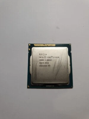 Intel Core i3-3220 3.30 GHz Dual Core Desktop CPU Processor SR0RG LGA1155 - Image 1 of 2