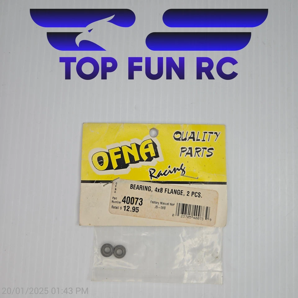 OFNA 40073 Flanged Bearing 4x8mm For CRX-1 - Image 1 of 1