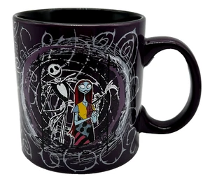 Taza de café Jack & Sally Pesadilla antes de Navidad Disney 20 oz. - Imagen 1 de 9