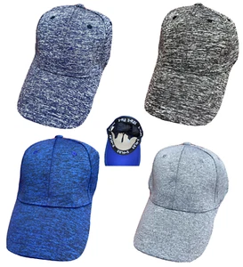 Adult Flex Fit Hat In Marl Print Super Light Extra Flex Ball Cap Hat - Picture 1 of 5