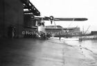 SH 93  PHOTOGRAPH SLIPWAY VIEW OF FLYING BOAT SAUNDERS ROE. SOLENT  WORKS
