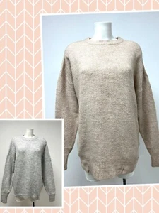 Ex Love Yours Knitted Round Neck Soft Feel Jumper Plus Sizes 16 18 20 22/24 - Picture 1 of 18