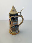Hannover Rathaus Vintage Bavarian German Beer Stein Tankard Mug Cup With Lid