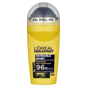 LOreal Men Expert Invincible Sport 96H Roll-On Deodorant, 50ml - Picture 1 of 1