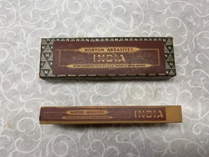 NORTON Abrasives India Oil Stone 4" X 1" X 1/2" Made in USA - Picture 1 of 7
