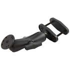 Ram-101U-247-25  Ram 2.5" Square Post Clamp Mount With Round A...