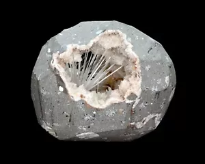 Scolecita natural heulandita estilbita minerales geoda India #M 17 - Imagen 1 de 7