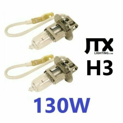 H3 Globes Bulbs 12v 130W- Melbourne based HIGH BEAM suits FORD Fairlane LTD  - image 1 of 4
