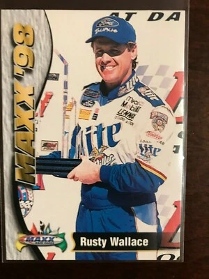 Upper Deck Rusty Wallace Maxx '98 NASCAR Trading Card (Card #2) - Image 1 of 2