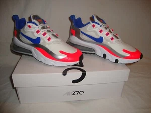 Nuevas zapatillas de mujer CW3094-100 Nike Air Max 270 React talla 7 - Imagen 1 de 10