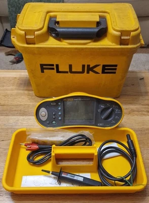 Fluke 1652B Multifunction Tester with 1  Lead & AVO Megger SP1 Test Lead  - Image 1 of 4