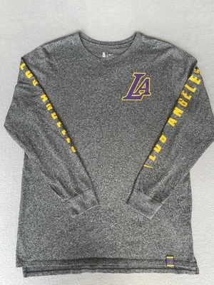 Los Angeles Lakers Long Sleeve Nike Tee - Large - Image 1 of 4