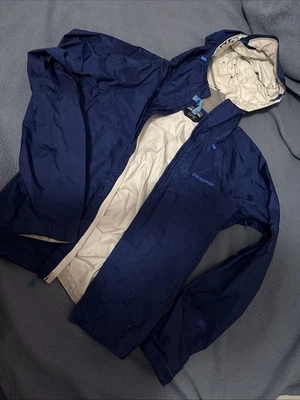 Jaqueta masculina Patagonia H2NO Torrentshell azul 83801 caminhada ao ar livre XS - Imagem 1 de 4