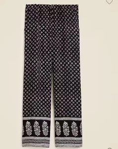 J.Crew Cropped Stratus Pant in Blockprint Tall Large - Bild 1 von 6