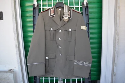 DDR NVA MfS UNIFORME GIACCA REGGIMENTO DI GUARDIA DZIERZYNSKI UFFICIALE!!! - Immagine 1 di 4