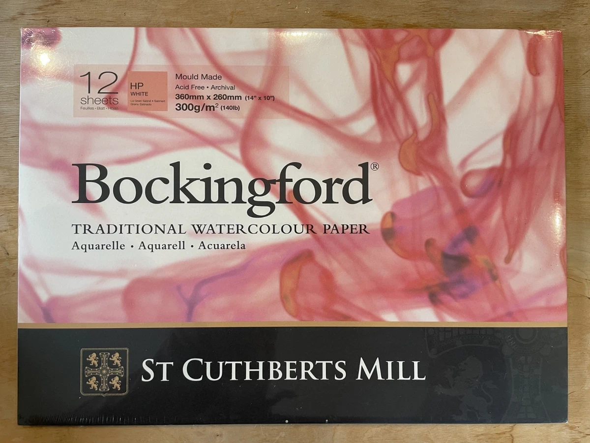 Bockingford Pad : Collé : 7x10in : Pas De Surface De 140lb