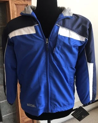 Chaqueta Pacific Trail Juvenil, Ropa Exterior Azul Marino Azul Real Blanco TALLA NIÑOS (S) 7/8 Foto 1 de 4