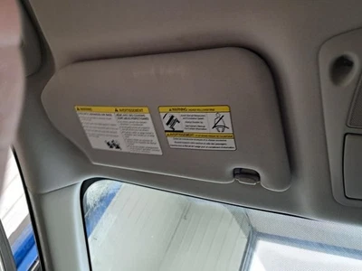 2020 Nissan Pathfinder Driver Left Sun Visor Black Used 268-12545L - Image 1 of 4