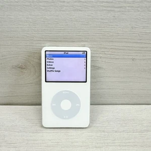 EXTREMELY RARE Apple iPod Classic 5th Generation A1136 30GB White RENAULT Cars - Picture 1 of 7
