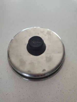 Lifetime Cookware Saucepan LID ONLY Stainless Vintage Replacement 7 1/2" - Image 1 of 4