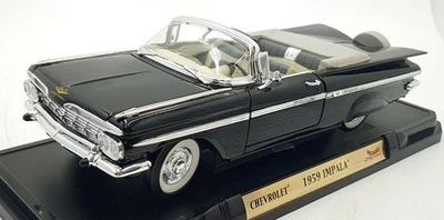 Литая модель Chevrolet Impala 1959 года в масштабе 1:18 Road Signature — черная - Изображение 1 из 4