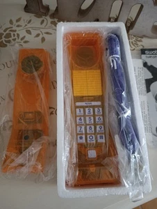 Telefono Swatch Vintage Twin Phone Naranja TX 200 Nuovo - Zdjęcie 1 z 8