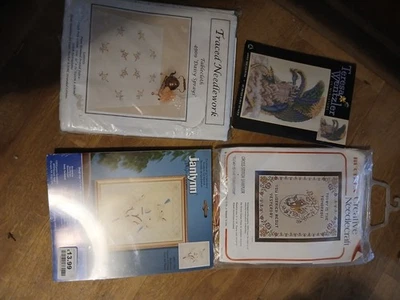 Embroidery Kit Bundle Various Designs And Makers Job Lot. - Image 1 of 4