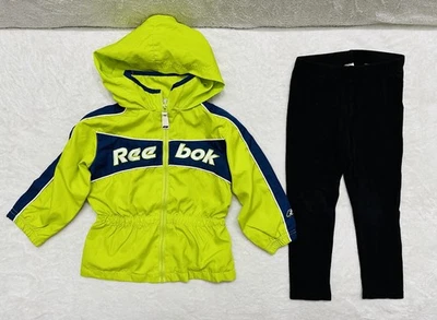 Conjunto Chaqueta y Pantalón Reebok Niñas H&M Talla 2-3T Años Excelente Estado Foto 1 de 4