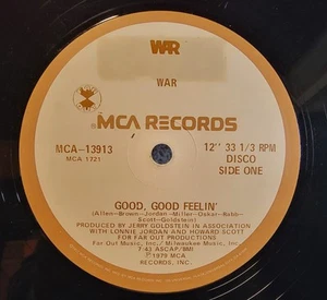 War - Good, Good Feelin - OG 1978 Single - Funk - VG+ - Picture 1 of 2