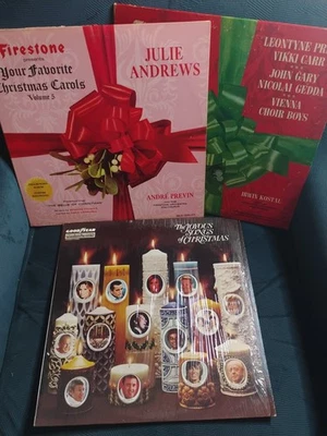 CHRISTMAS ALBUMS 3 RECORD LOT - Julie Andrews/Tony Bennett/Carol Burnett & More! - Image 1 of 4