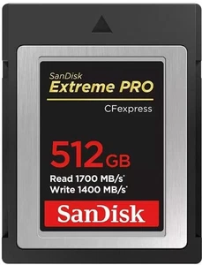 San Disk Extreme 512GB CF Express B  - Picture 1 of 1