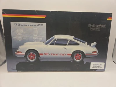 FUJIMI 1/24 Porsche 911 '73 Carrera RS Enthusiast Model Kit EM6 New Opened Box - Image 1 of 4