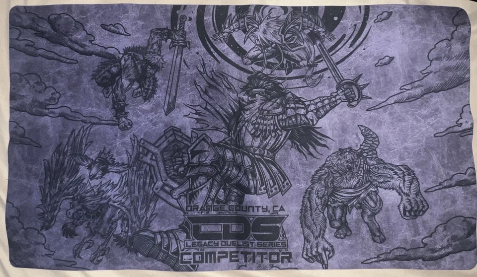 Alfombra de Juego Oficial Yggdrasil SUD Condado de Orange EXCLUSIVA PÚRPURA Foto 1 de 1