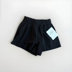 Go With The Flow 3” Black Shorts Athleta Girl Size XS - Picture 1 of 3