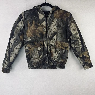 Outfitters Ridge RealTree Hardwood Camo Youth Large 10/12 Winter Hunting Jacket - Image 1 of 4